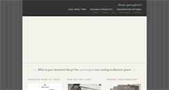 Desktop Screenshot of ancestralstory.com.au