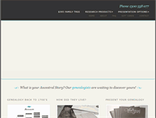 Tablet Screenshot of ancestralstory.com.au